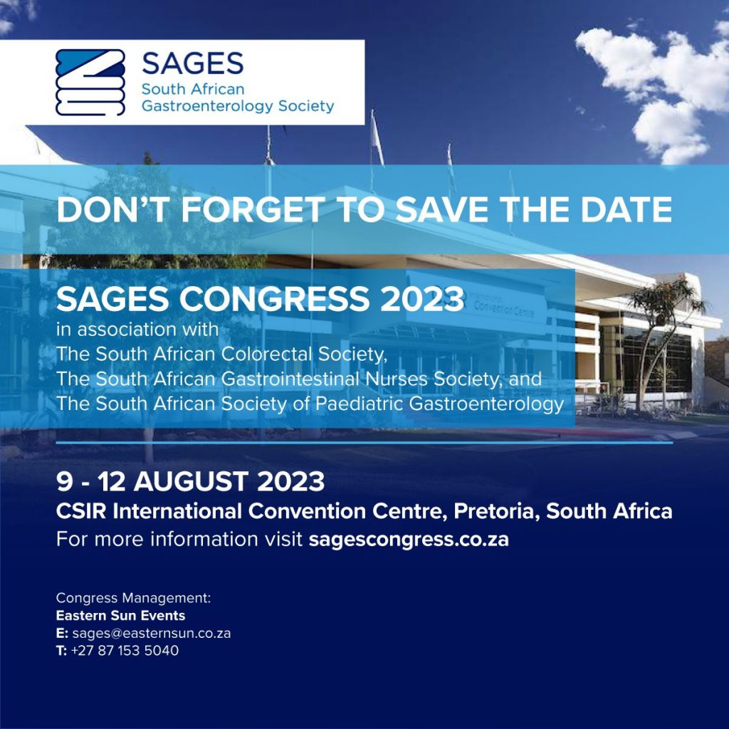SAGES Conference 2023 The South African Colorectal Society